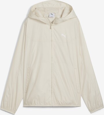 Veste de sport 'Essentials' PUMA en blanc : devant