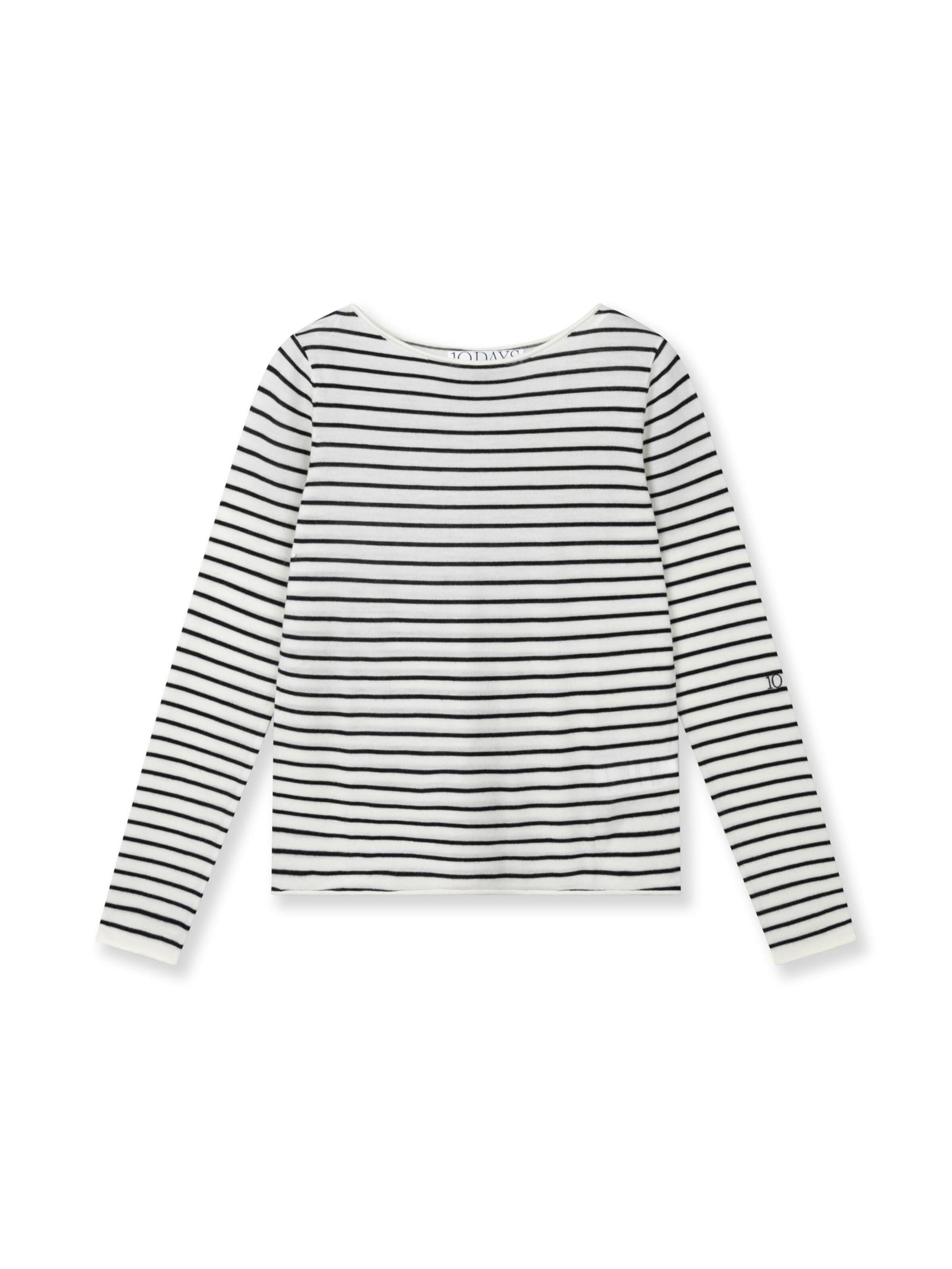 10Days Pullover‌‌‌‌‌‌‌‌‌ in Schwarz: Vorderseite