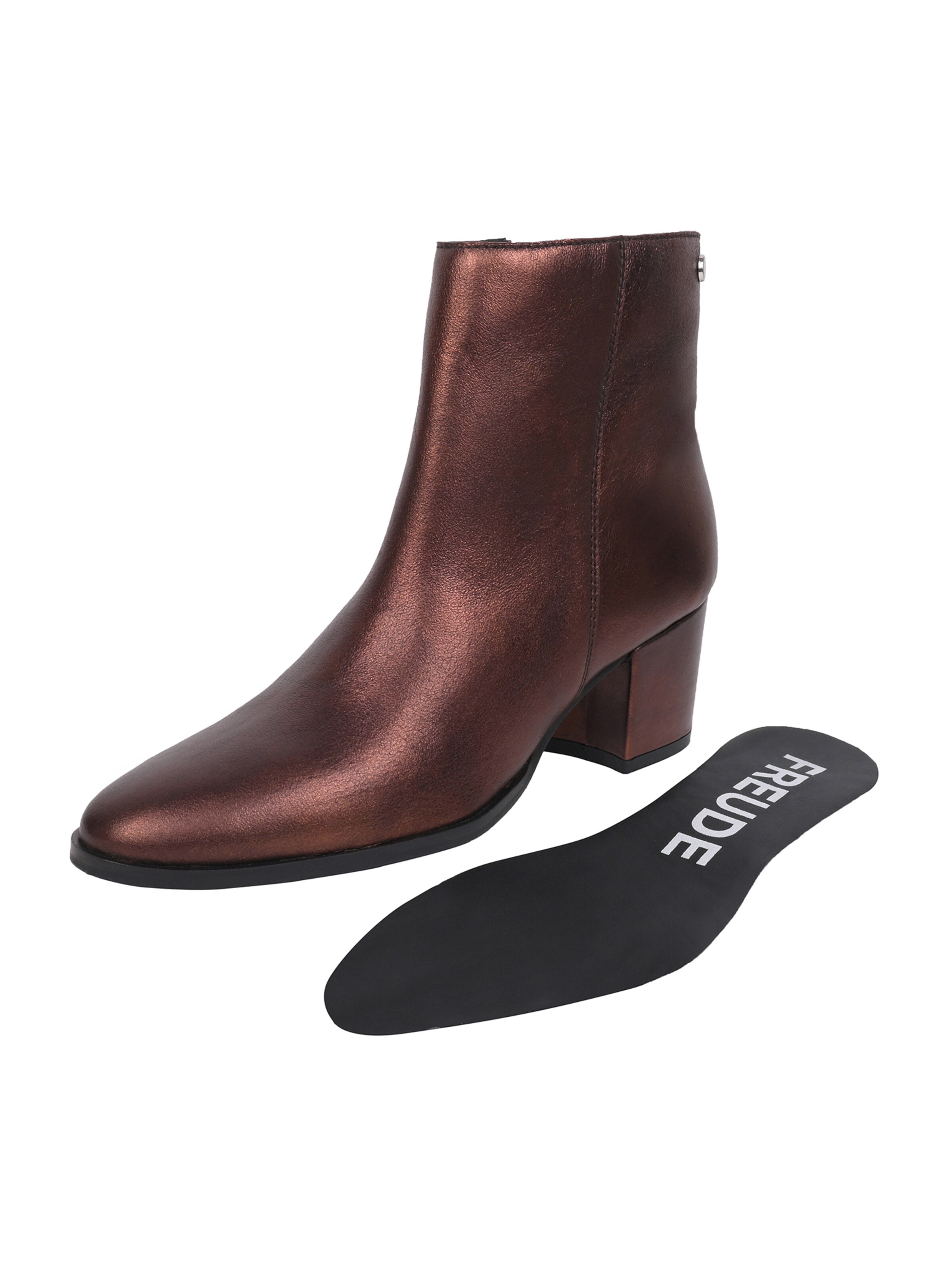 FREUDE Enkellaarsjes ' BINNY ' in Brons