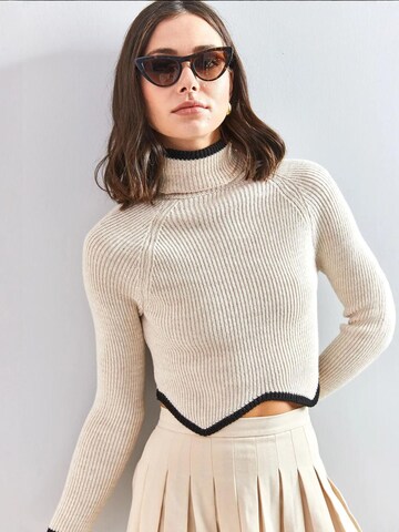 Pullover 'Pullover' di Bianco Lucci in beige