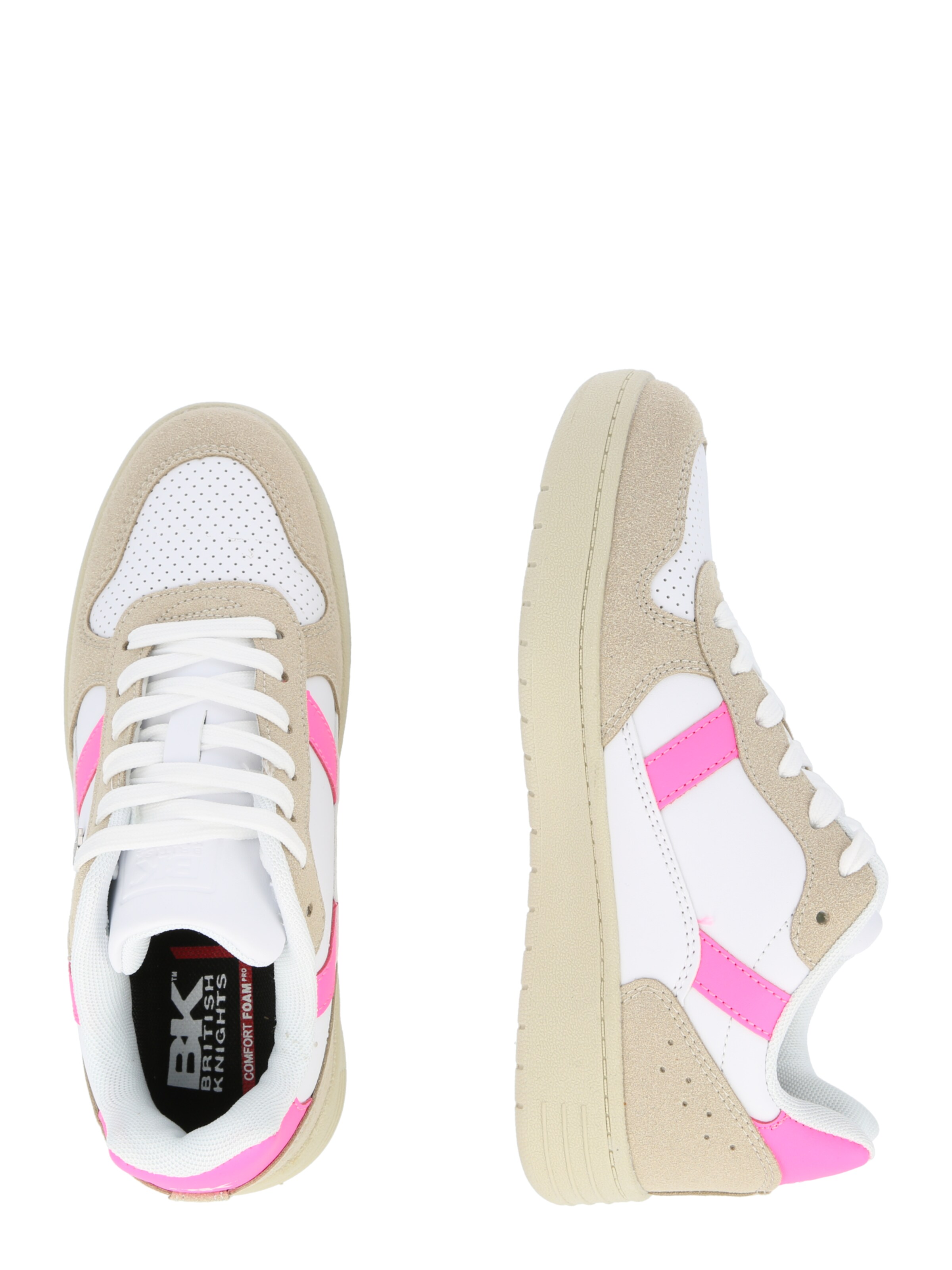 BRITISH KNIGHTS - Sapatilhas baixas 'Raww' em branco