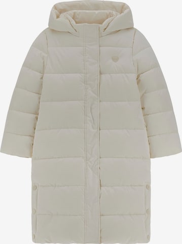 GUESS Winter Jacket in White: front