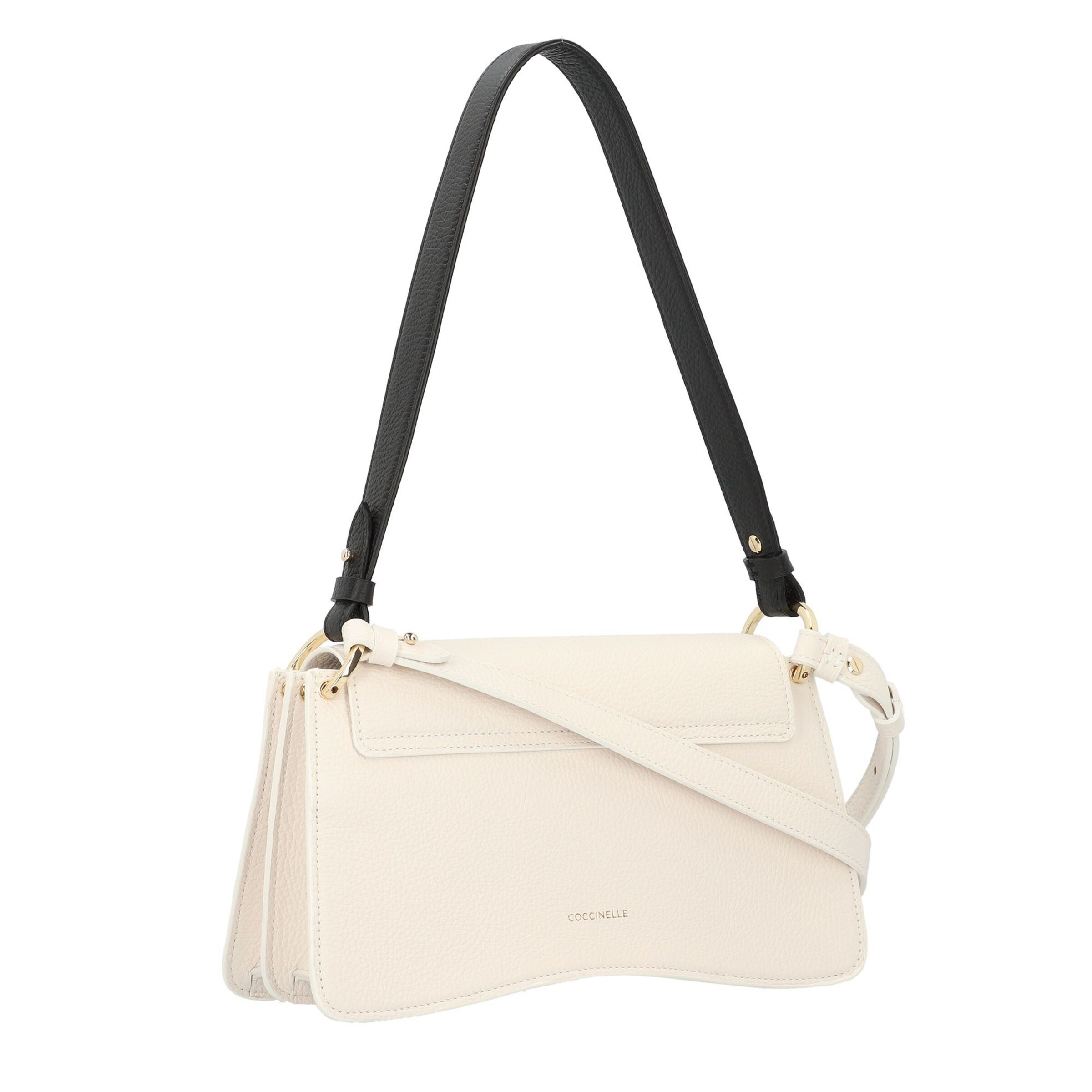 Coccinelle Schultertasche 'C-Me' in Weiß