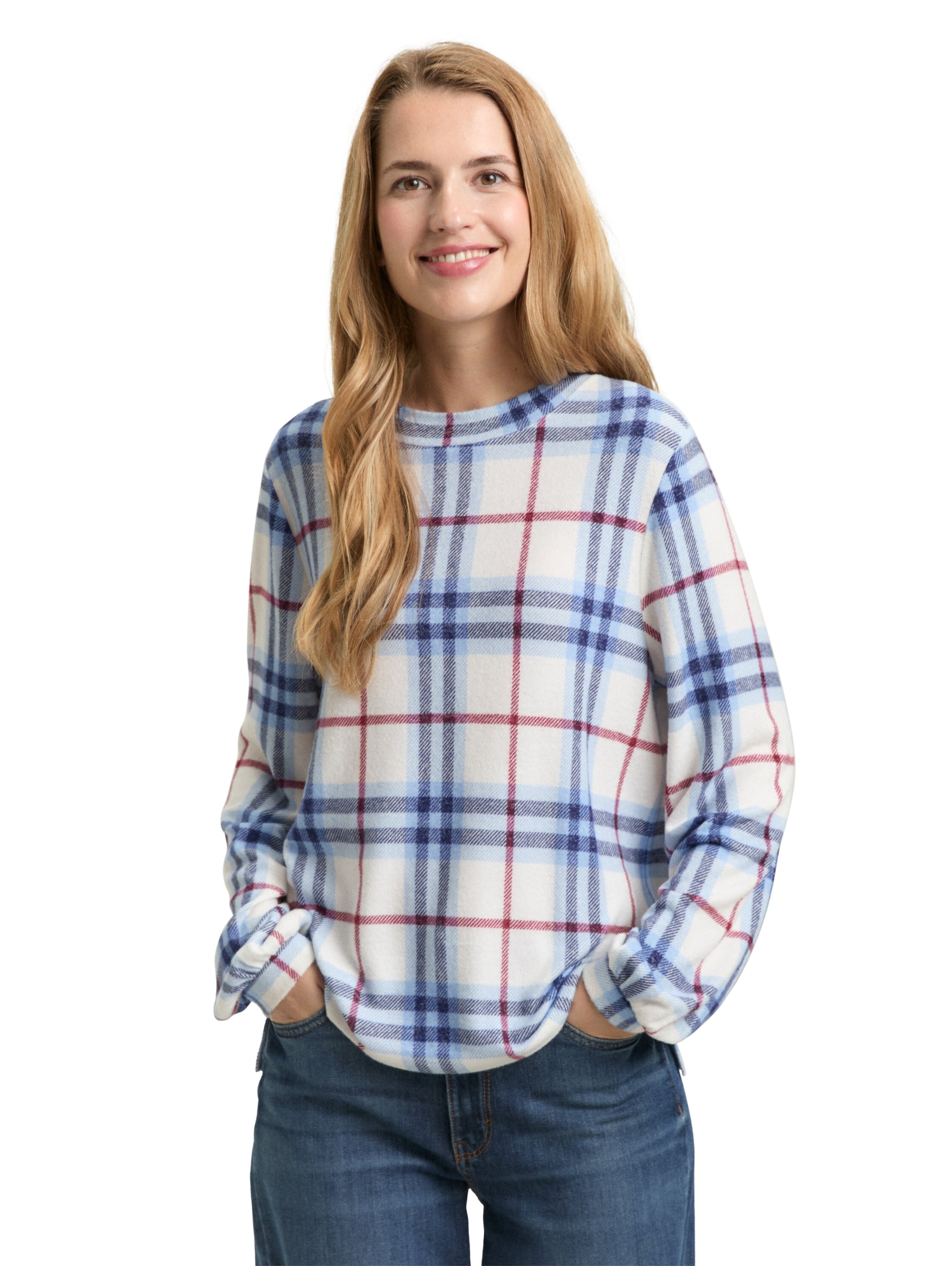 TOM TAILOR Shirt in White: front