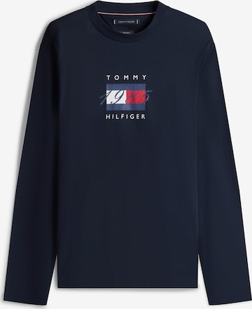 mėlyna TOMMY HILFIGER Marškinėliai: priekis
