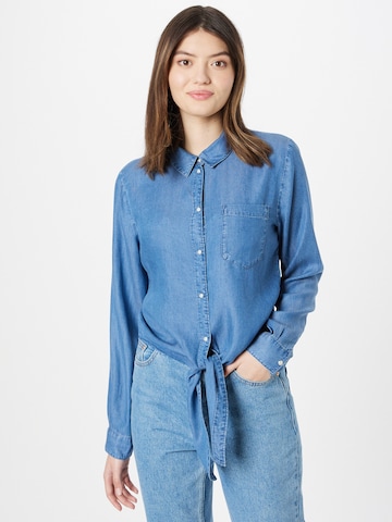 JDY Blouse 'Jasper' in Blauw: voorkant