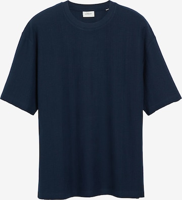 T-Shirt s.Oliver en bleu : devant