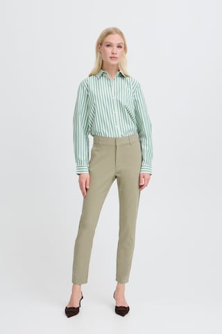 b.young - Slimfit Calças chino 'BYDIXI' em cinzento