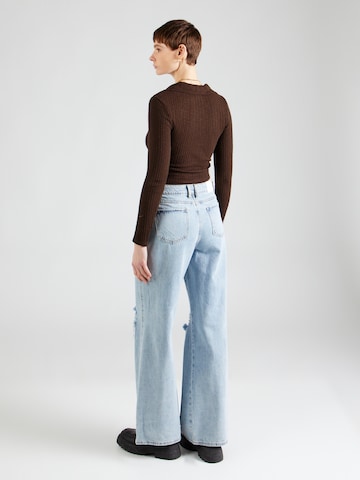 GLAMOROUS Wide leg Jeans i blå
