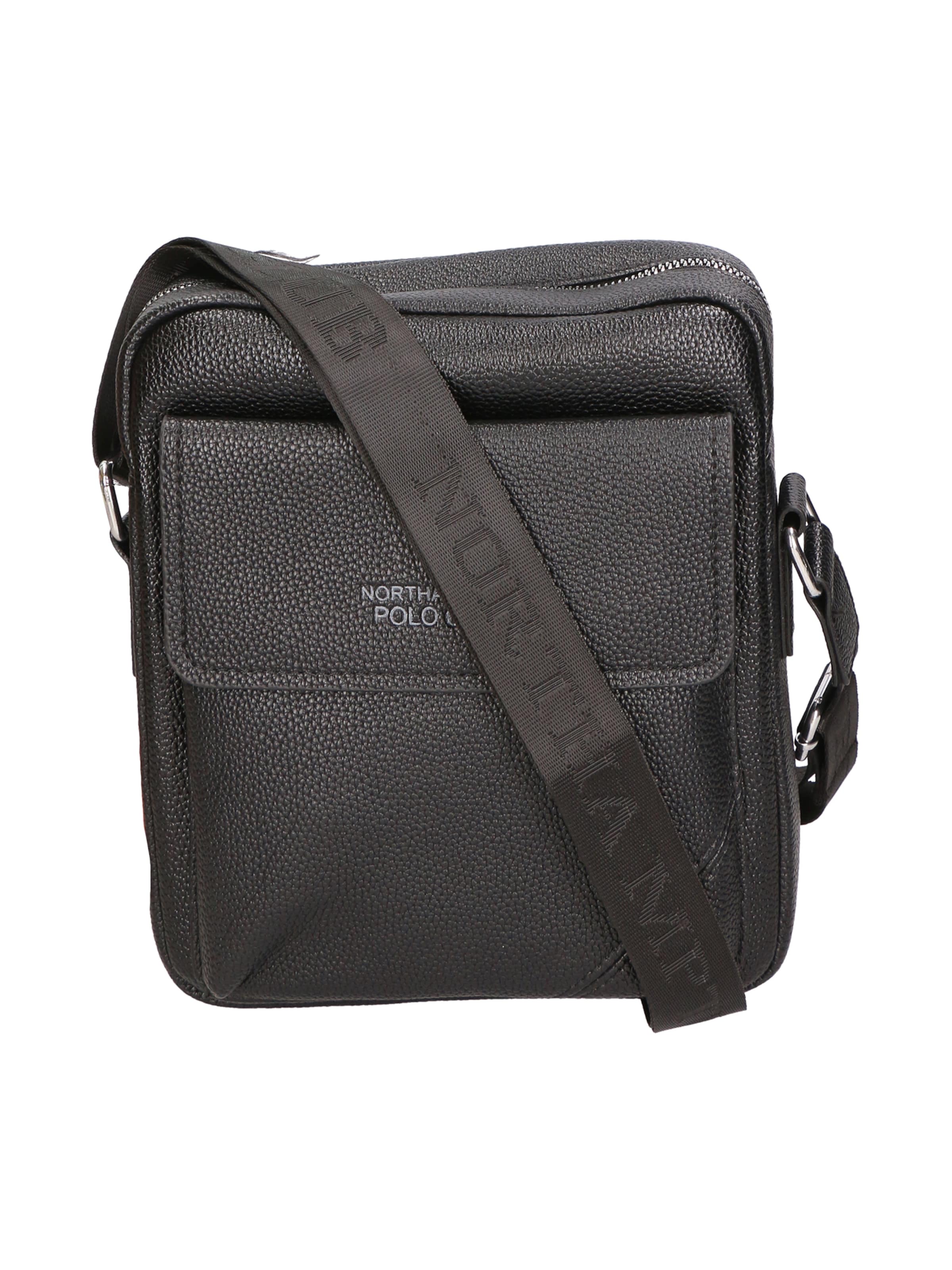 Borsa a spalla di Northampton Polo Club in nero