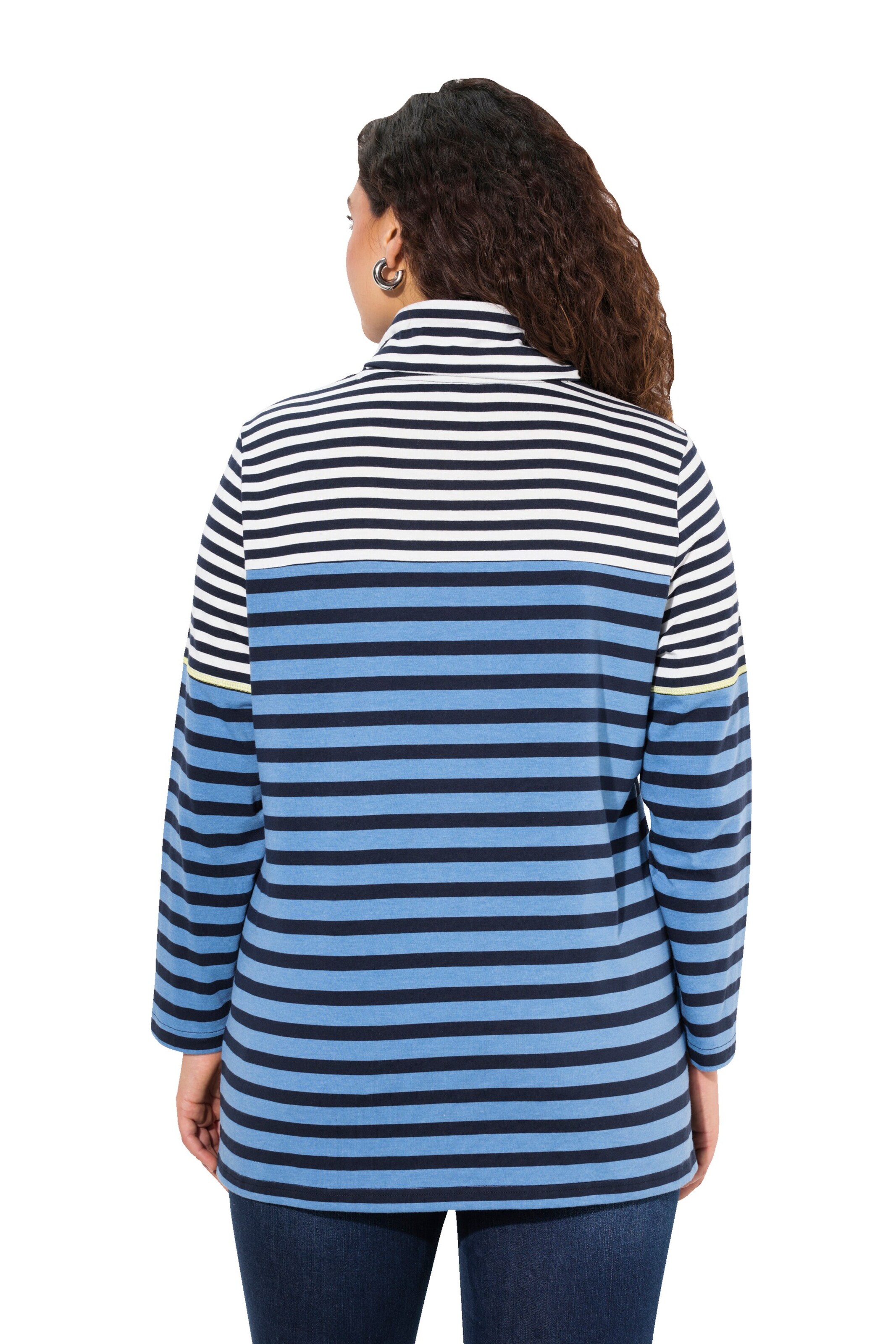 Ulla Popken Sweatshirt in Blau