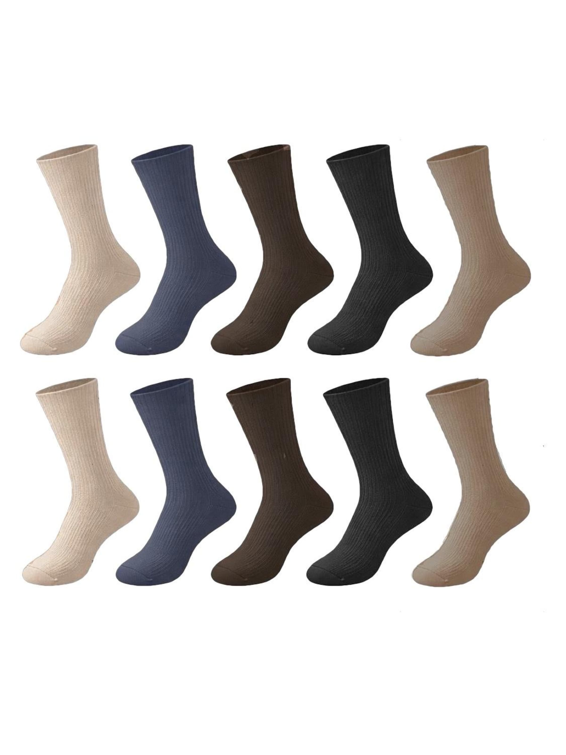 Cocain Underwear Socks in Mixed colors: front