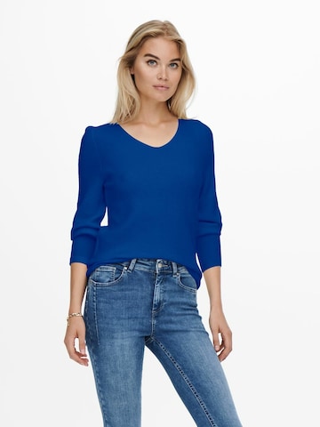 Pullover di ONLY in blu: frontale