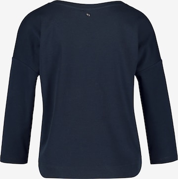 GERRY WEBER T-Shirt (GOTS) in Blau