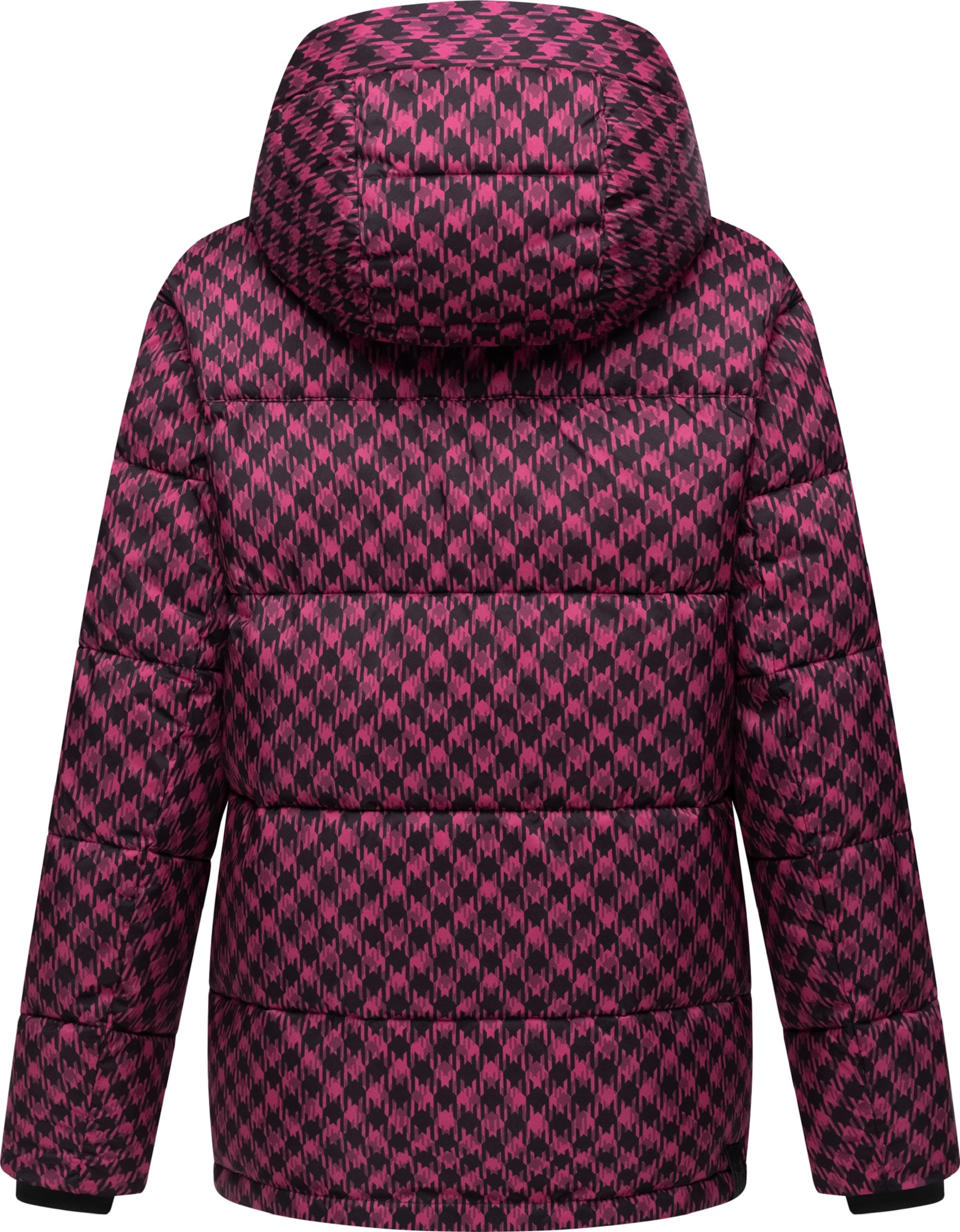 Ragwear Weatherproof jacket 'Wikesh' in Pink