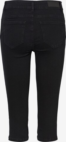 VERO MODA Slimfit Jeans 'Hot Seven' i svart