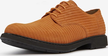 CAMPER Lace-Up Shoes 'Twins' in Orange: front