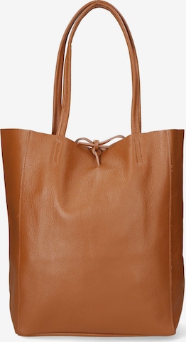 CHICCA BORSE Shopper in Bruin: voorkant