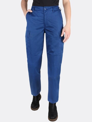 normani Regular Outdoor trousers ' Trooper ' in Blue: front