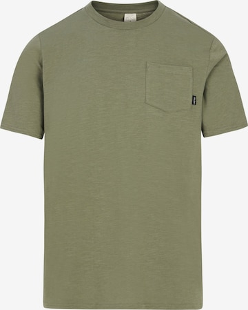 PROTEST Shirt 'PRTCruz' in Groen: voorkant
