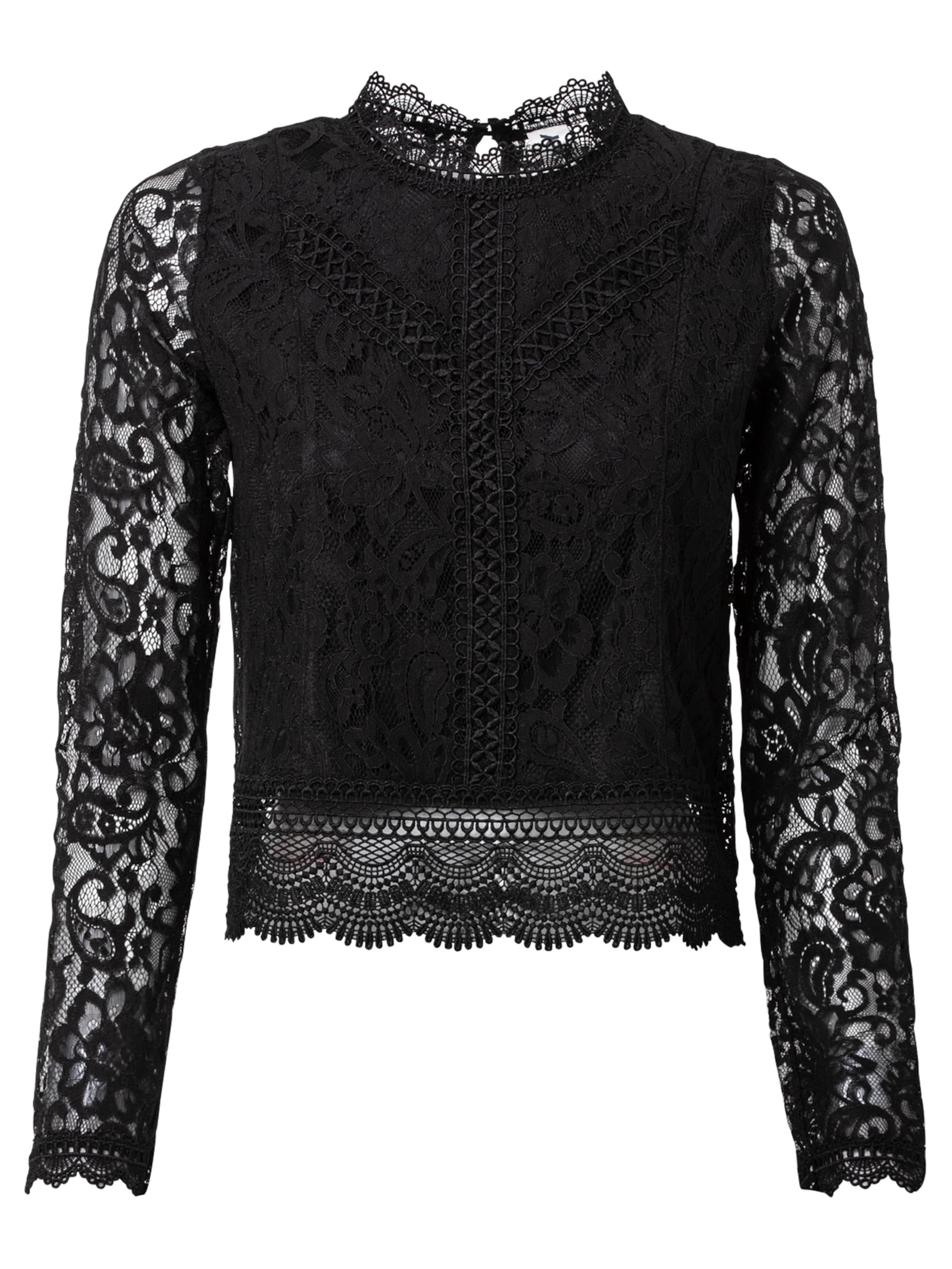 ONLY Topp 'NEW KARO', värv must: eest vaates