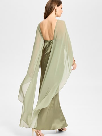 Robe de soirée SWING en vert