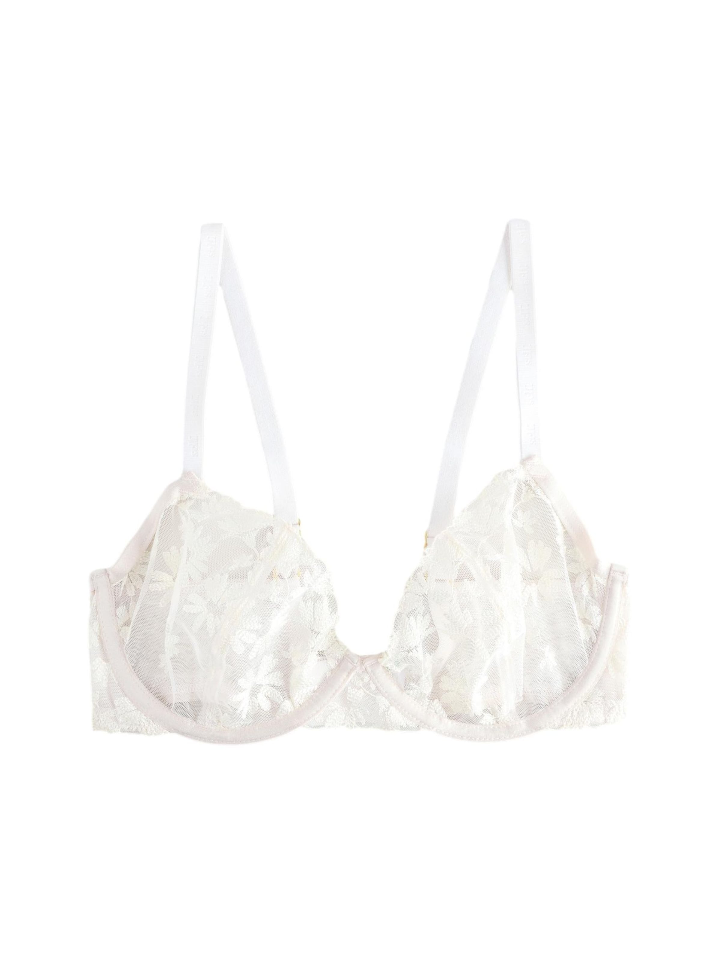 Balconnet Soutien-gorge self. en beige : devant