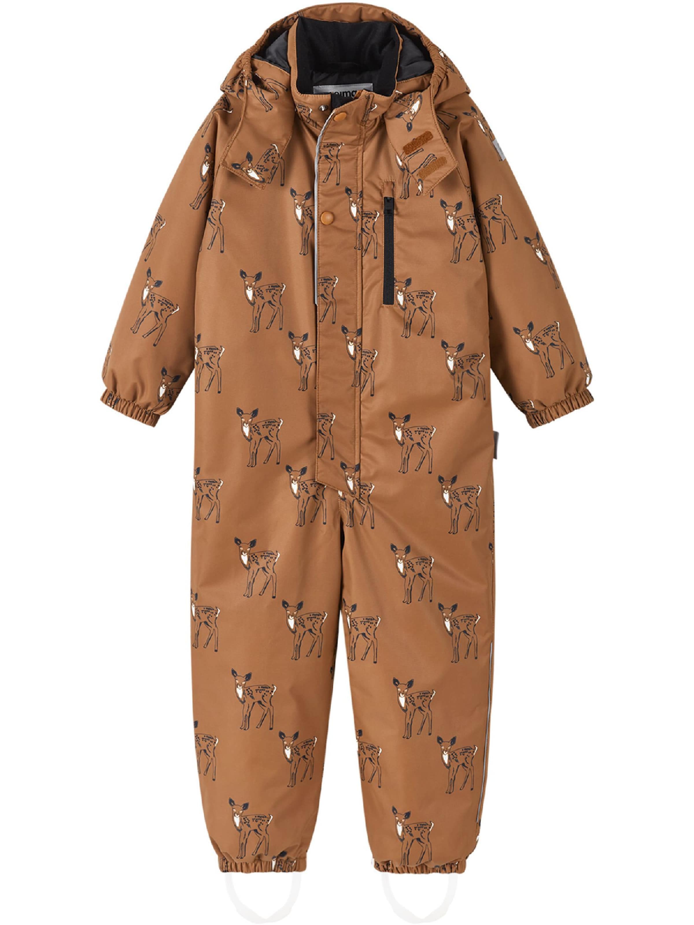 Reima Functioneel pak 'Polut' in Bruin: voorkant