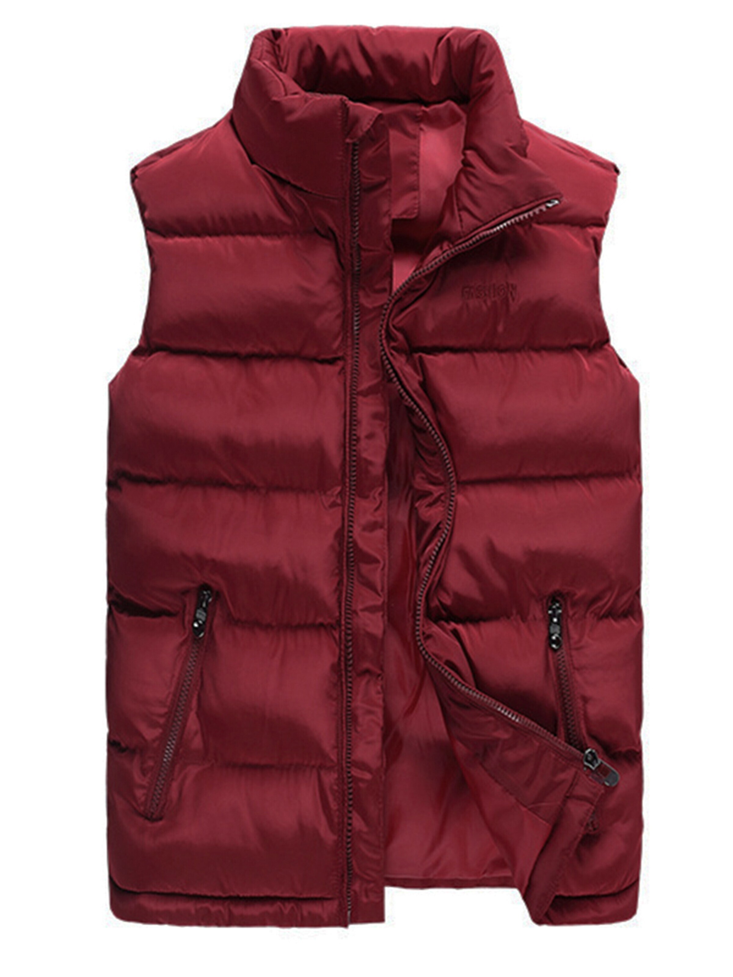 ALLTHEMEN Vest 'Wärmekern' in Red