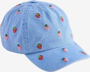 Next Cap in Blau: Vorderseite