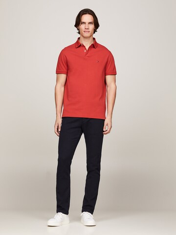 TOMMY HILFIGER Poloshirt in Rot