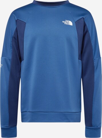 THE NORTH FACE Sportsweatshirt i blå: forside