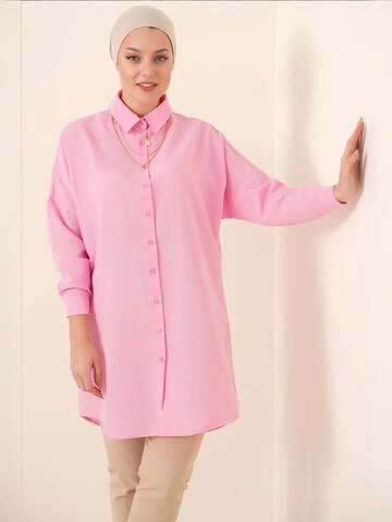 Bigdart Blouse in Pink: front