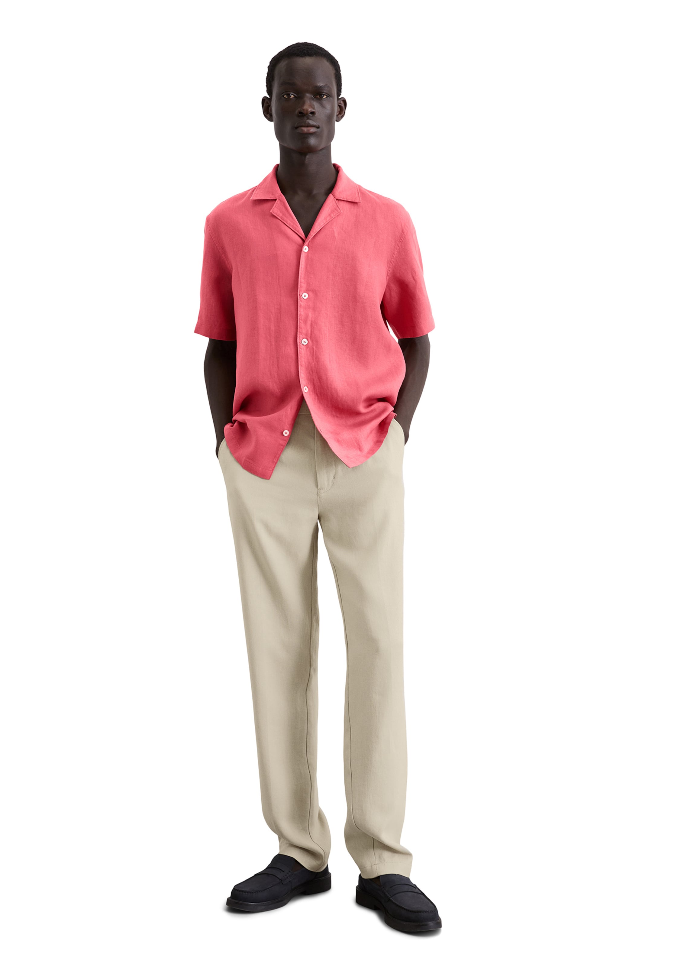 Marc O'Polo Regular fit Overhemd in Roze