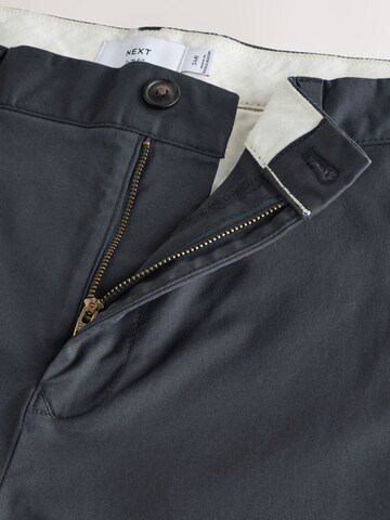 Next Slimfit Chino hlače | siva barva