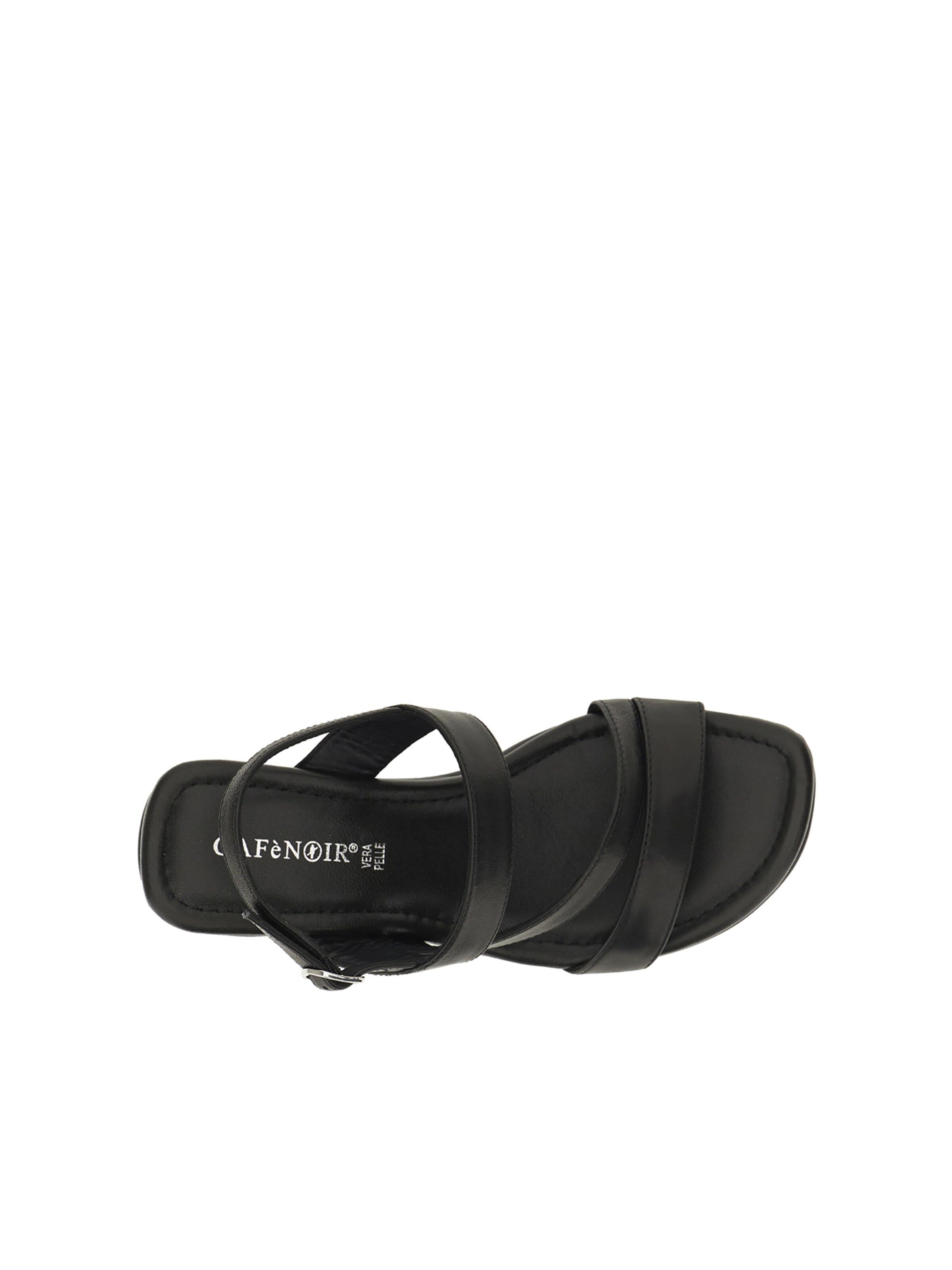 Sandalo con cinturino di CAFè NOIR in nero