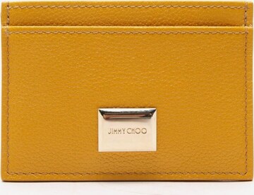 JIMMY CHOO Small Leather Goods in One size in Orange: front