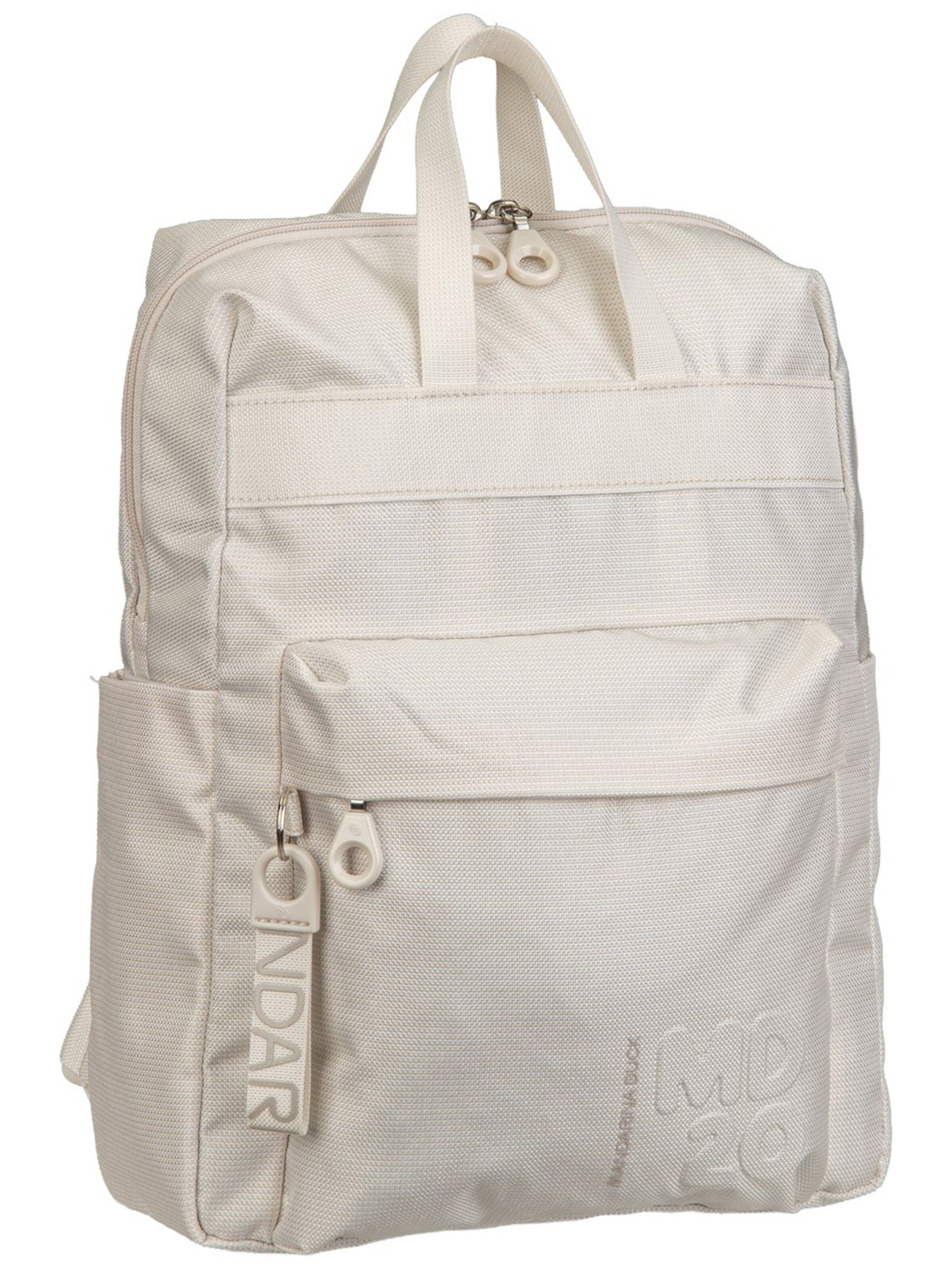 MANDARINA DUCK Backpack in Beige: front
