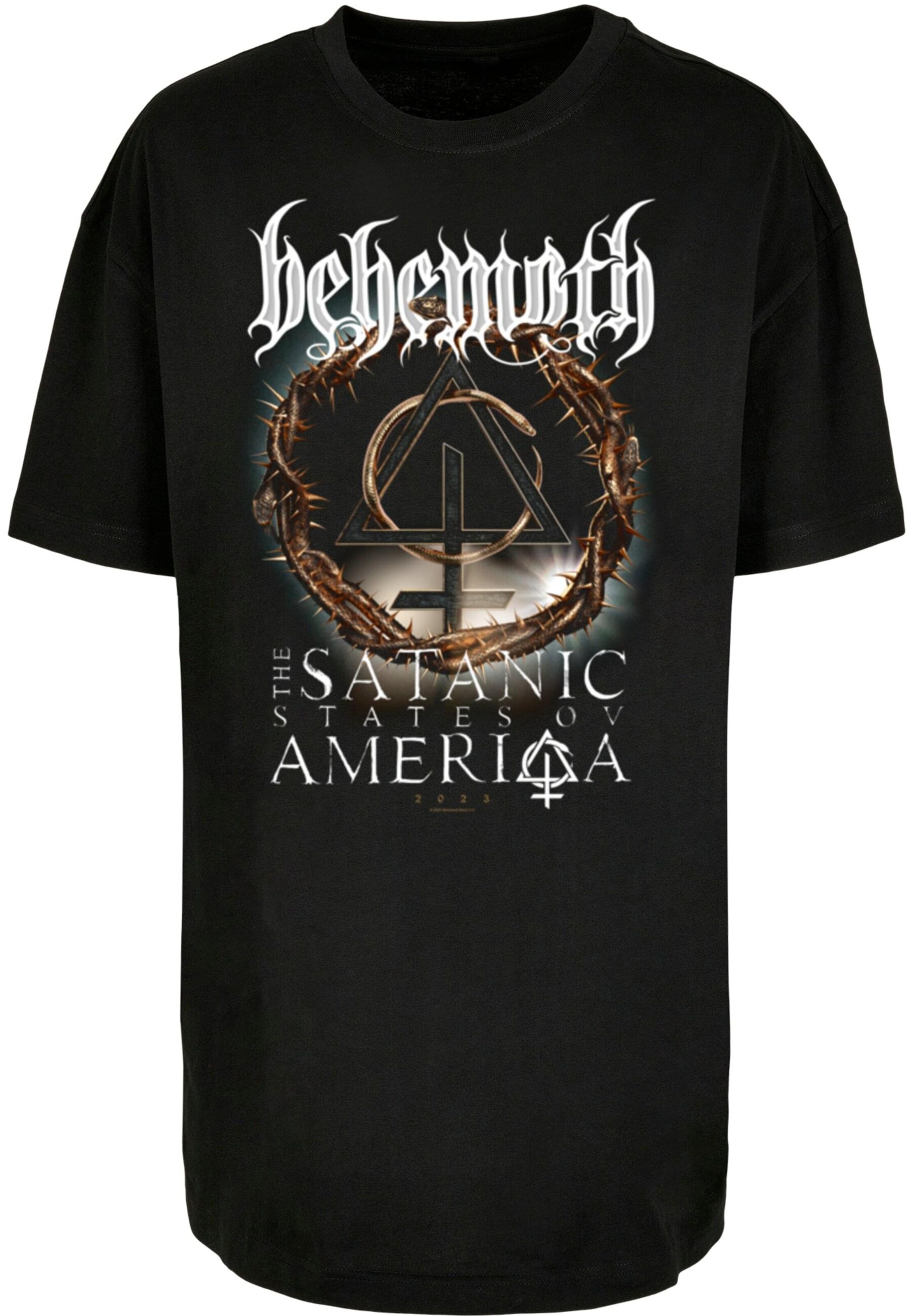 Merchcode Shirt in Black: front