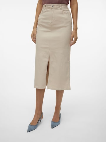 VERO MODA Rok 'LUCKY' in Beige