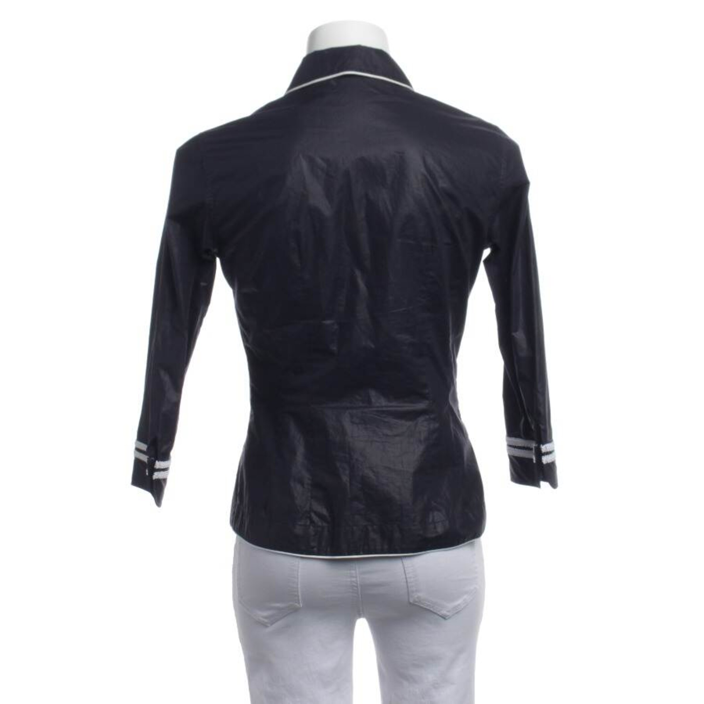 Van Laack Jacket & Coat in S in Blue