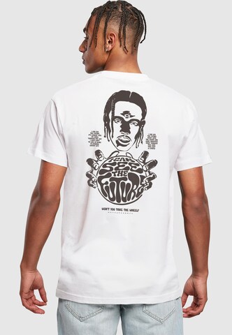 Maglietta 'See The Future' di Mister Tee in bianco: frontale