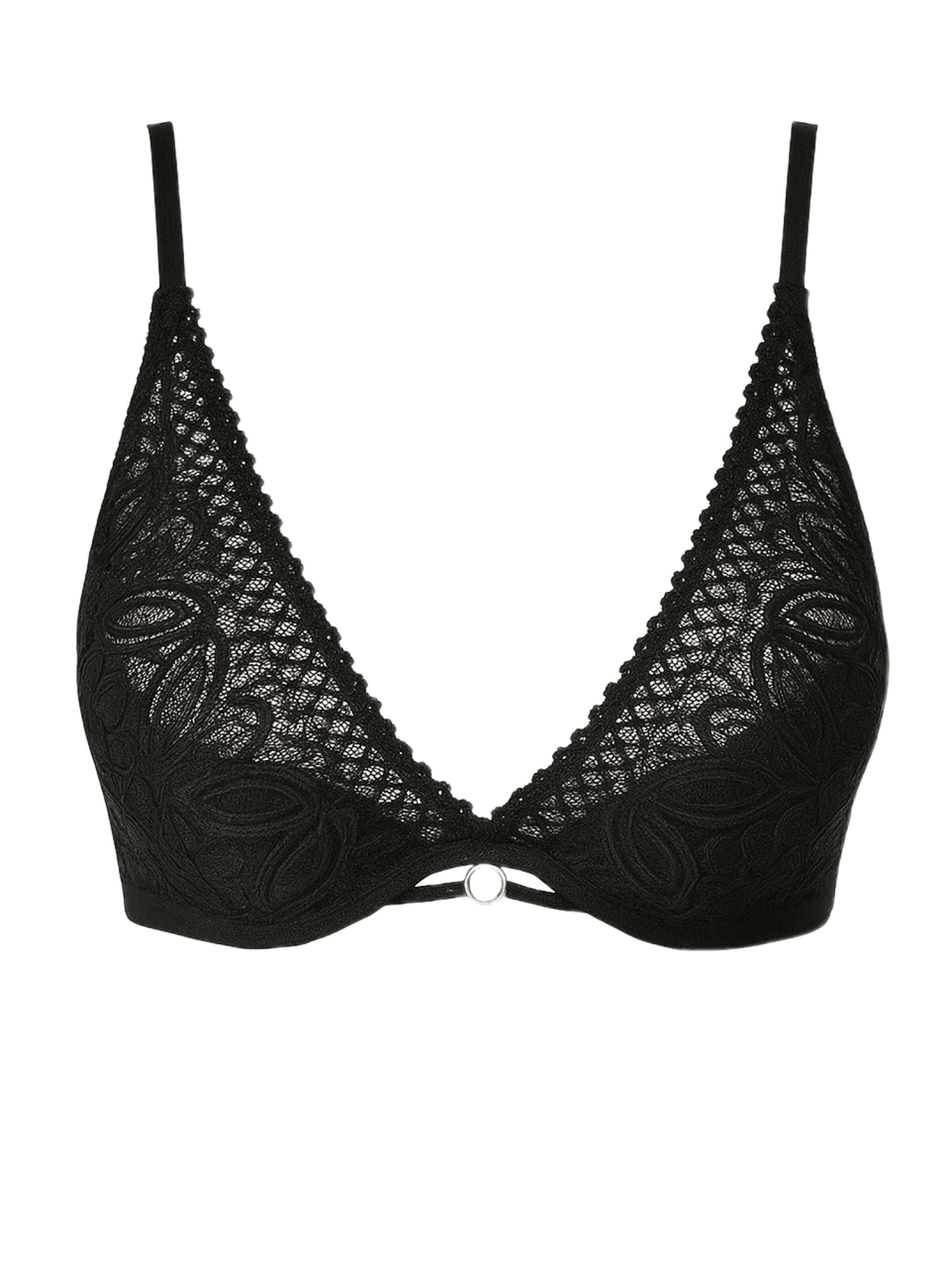 Soutien-gorge C&City en noir : devant