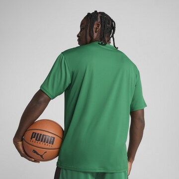 PUMA Performance shirt 'Posterize' in Green