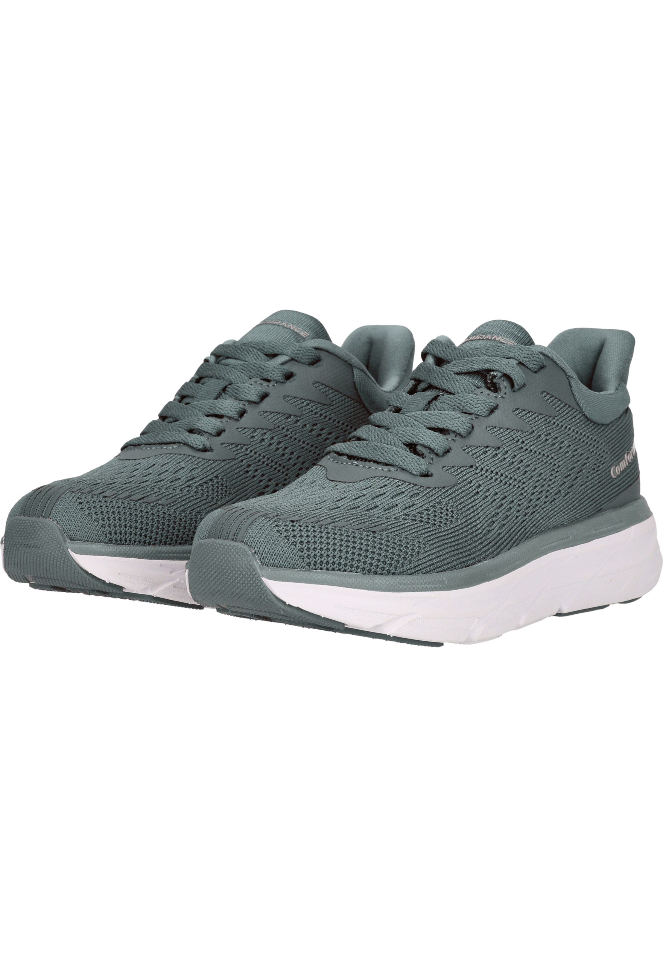 ENDURANCE Running Shoes 'Masako' in Green