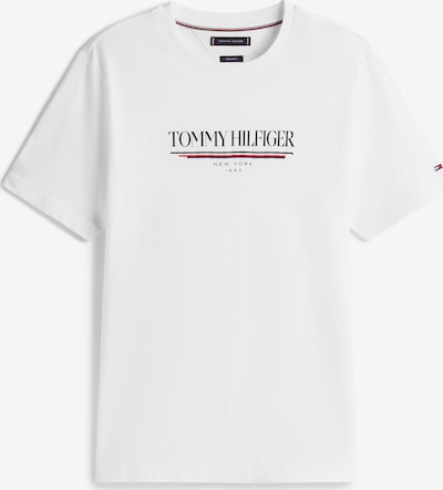 TOMMY HILFIGER Majica 'BRAND LOVE' u morsko plava / crvena / bijela, Pregled proizvoda
