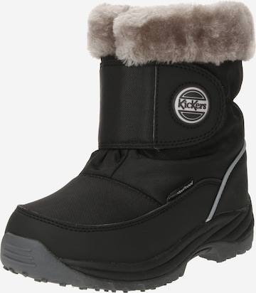 Kickers Snow Boots 'WPF' in Black: front