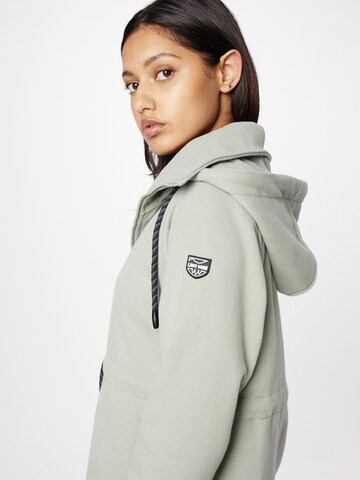 Lake View Zip-Up Hoodie 'Mareen' in Green