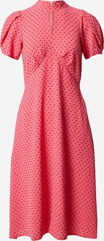 Closet London Dress in Pink: front