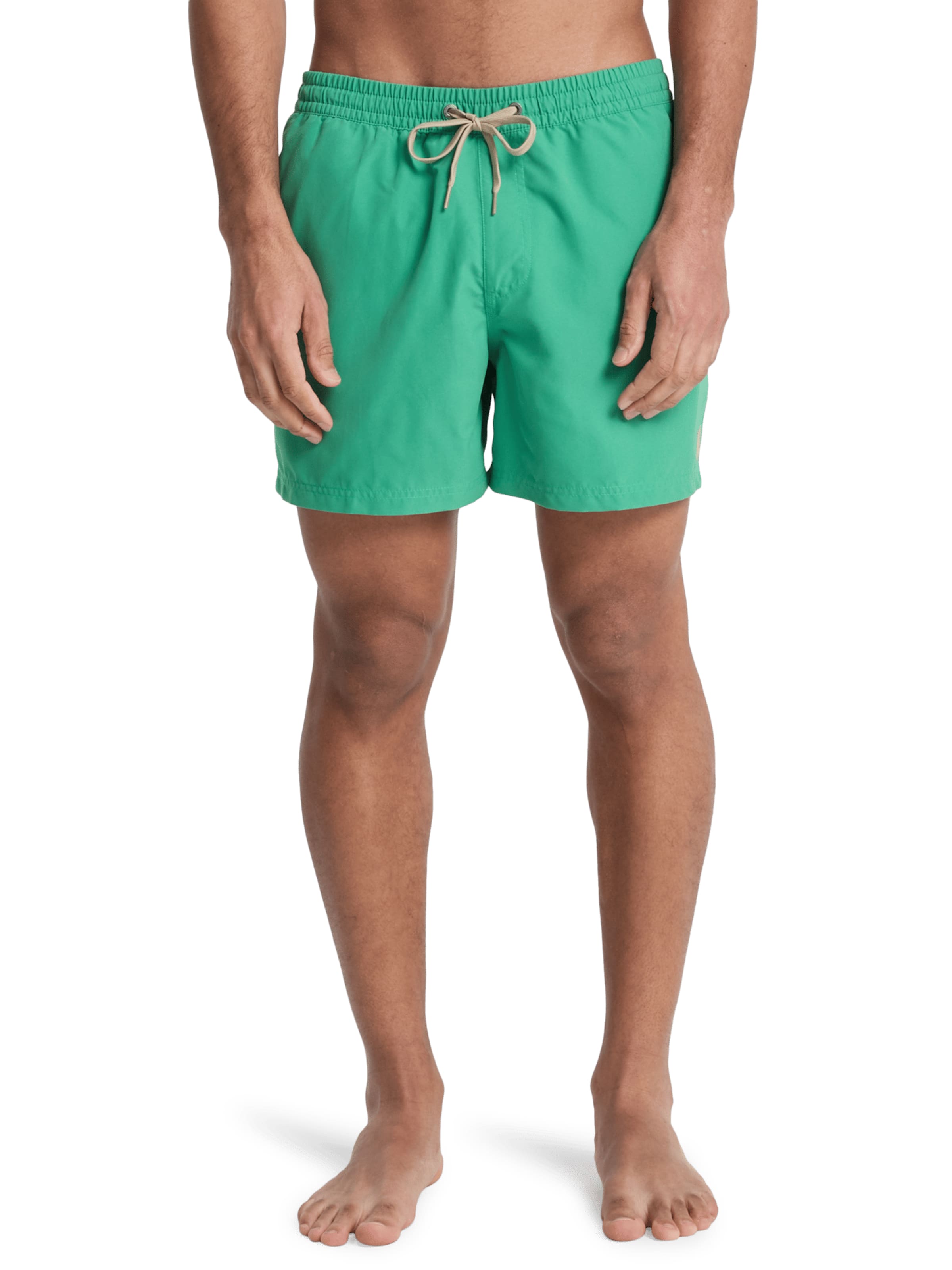 QUIKSILVER Regular Board Shorts 'Everyday Solid Volley' in Green: front